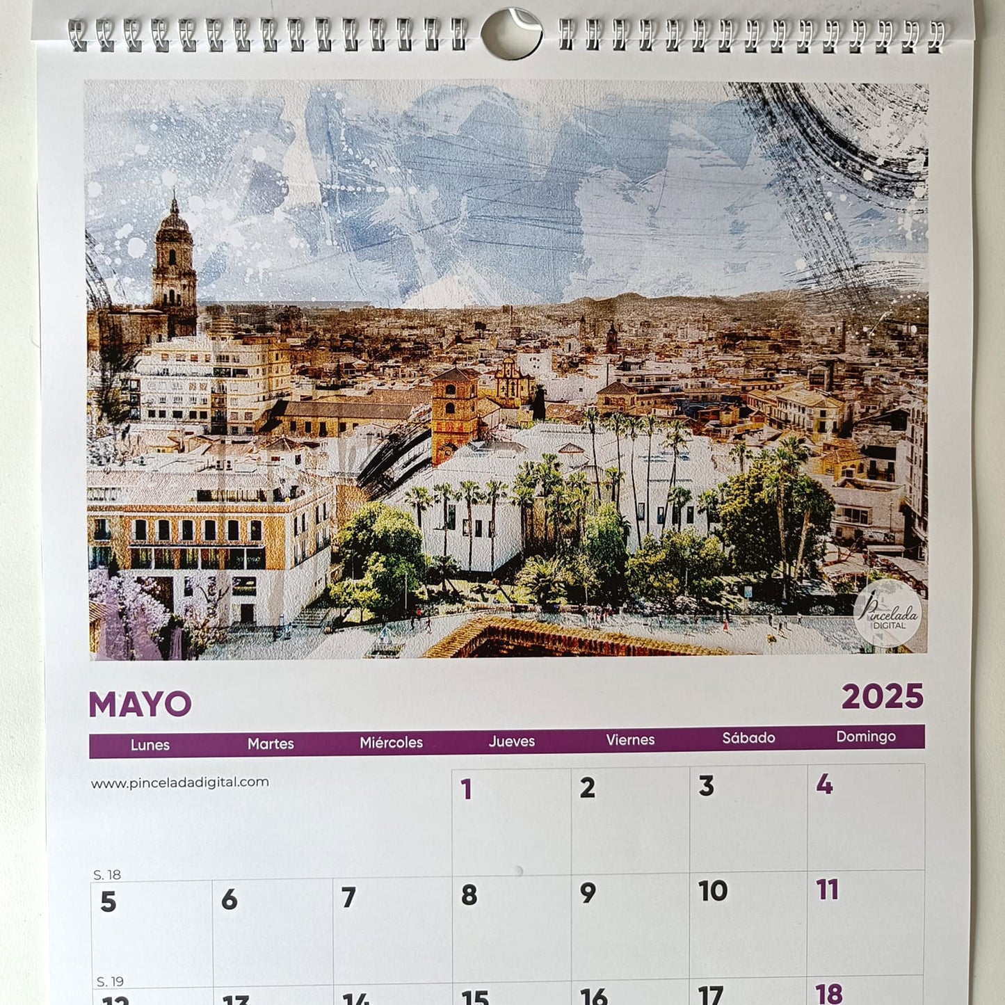 Calendario Málaga 2025